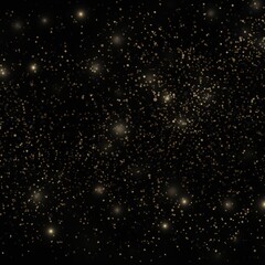 Fototapeta na wymiar starry night sky Glitter in black background