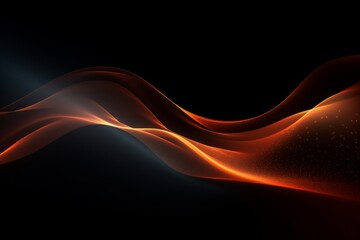 Obraz premium abstract background with waves of lights 
