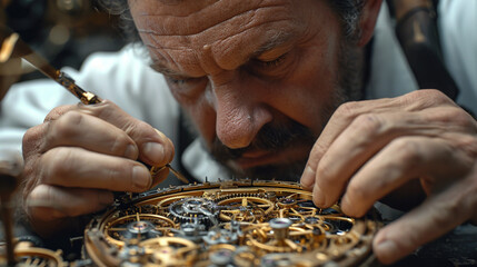 the precision of a watchmaker crafting a timepiece with intricate gears and mechanisms. 
