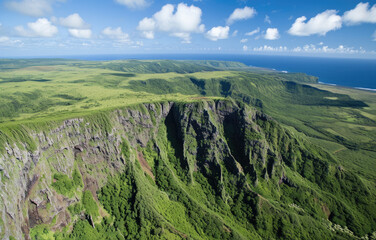 Naklejka premium aerial view background