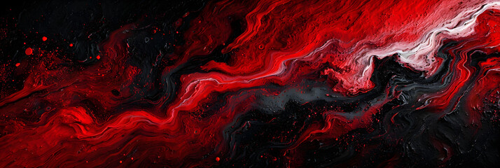 Red and black abstract texture