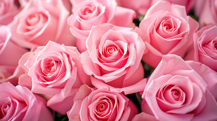 pink roses background