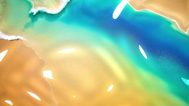 Abstract background image with water wave effect