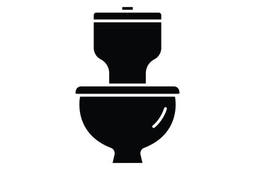 Restroom icon. icon related to public restroom facilities, public navigation. solid icon style. element illustration