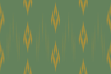 Ethnic ikat seamless pattern in tribal. Aztec geometric ethnic ornament print. Ikat pattern style. Design for background, wallpaper, illustration, fabric, clothing, carpet, textile, batik, embroidery.