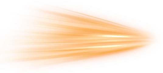 futuristic dynamic motion orange neon line effect