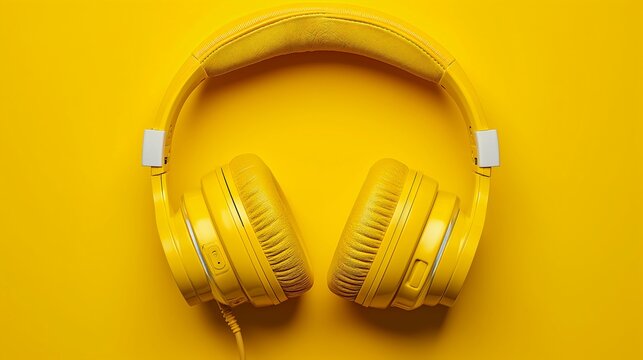 yellow headphones background ugly vibrant color pandora hip hop top selection bass music theme cute flutter rap metal sulfur