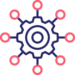 Obraz premium Integration Icon