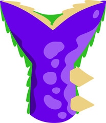 Dino Letter Alphabet Y