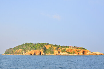 Coast of island
