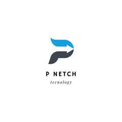 P netch logo for the company logo