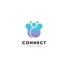 Connect logo for company