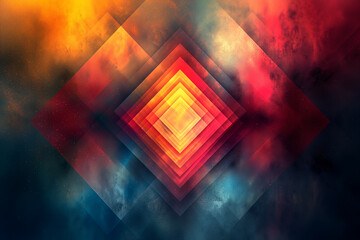 abstract dirty background with Geometric and vibrant color - obrazy, fototapety, plakaty