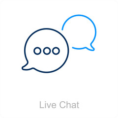 Obraz premium Live Chat