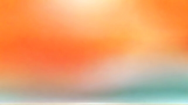 Blurred gradient orange graphic background with smooth concept. This elegant and modern illustration is perfect for various design purposes.