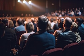  Audience Engaged in a Live Performance at a Theater