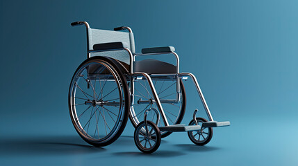 Fototapeta na wymiar Wheelchair Icon Background Design for Medical 