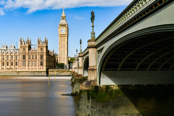 Fototapeta na wymiar Big Ben and Parliament - London, UK