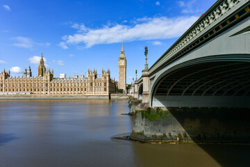 Fototapeta na wymiar Big Ben and Parliament - London, UK