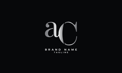 AUC, ACU, UAC, UCA, CUA, CAU, Abstract initial monogram letter alphabet logo design