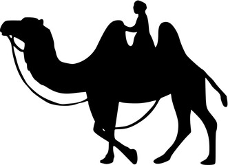 Camel icon. Camel Silhouette