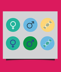 Set Biology Icons