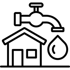 Water Supply Icon