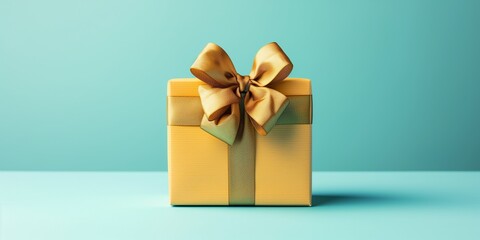 Gift Box With Ribbon