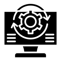 Data Processor Icon Style