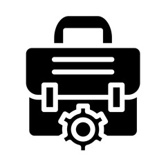 Briefcase Settings Icon Style