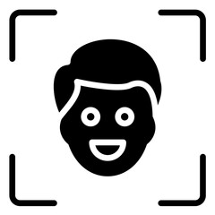 face scanner Icon Style