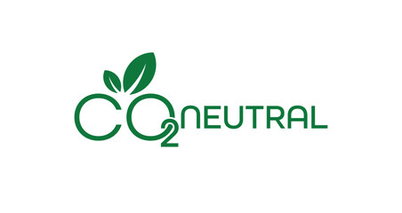 reducing CO2 emissions to stop climate change. green energy background	