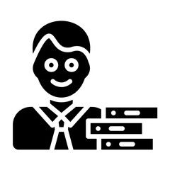 Archaeology Student Icon Style