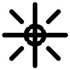 Crosshair Cursor Icon Style