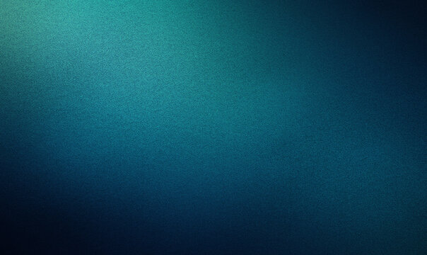 Black Dark Light Jade, Petrol, Teal, Cyan, Sea Blue, Green Wavy Line Background.Ombre Gradient with Blue Atoll Color. Noise Grain for a Rough, Grungy Texture. Matte  Metallic Effect. Template Design