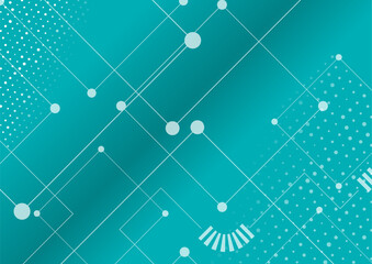 Abstract blue tech circuit board lines drawing graphic design. Futuristic computer chip background. Vector illustration