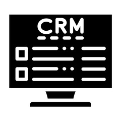 CRM Software Icon Style