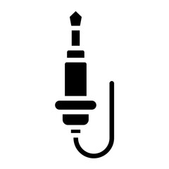 Audio Cable Icon Style