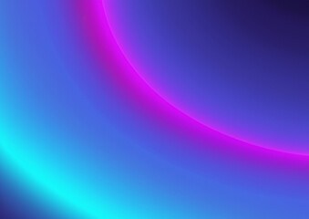 Fototapeta premium Ethereal Elegance: Neon Nights Series. A captivating A4 landscape neon design backdrop where creativity seamlessly merges with your imagination. 