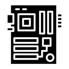 Server Motherboard Icon Style