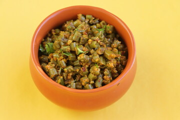 French beans stir fry, green beans cooked with spices