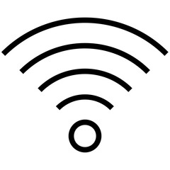 Wifi Signals Vector Icon