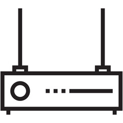 Internet Modem Vector Icon