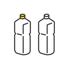 ペットボトルのイラスト　防災グッズ