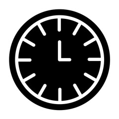 Classroom Clock Icon Style