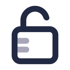 lock icon vector illustration