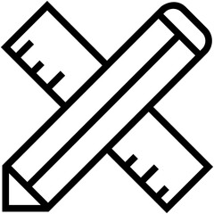 Drafting Tools Vector Icon