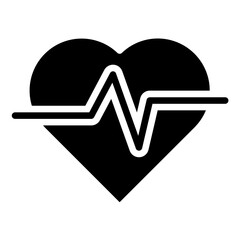 Health Heart Icon Style