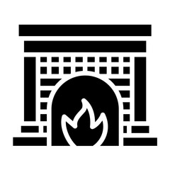 Fireplace Icon Style