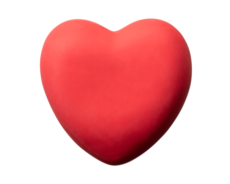 ハートの形をしたオブジェ